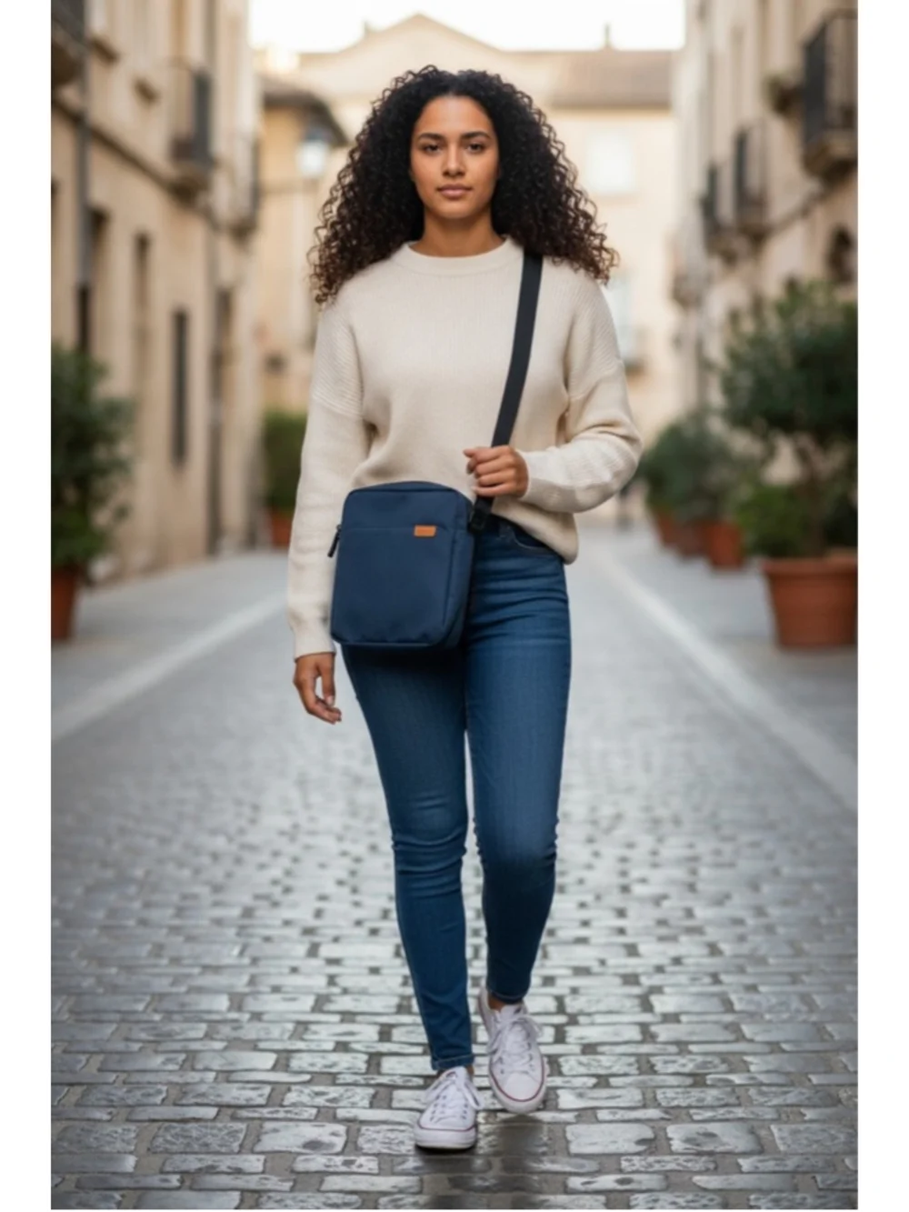 MoKo 9-11 Inch Tablet Sleeve Bag with a removable shoulder strap unisex